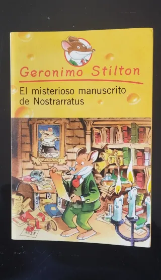 Lote 6 libros de Gerónimo Stilton