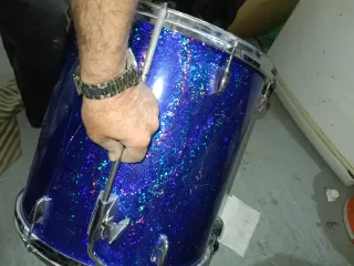 Bombo Yamaha Azul Brillante