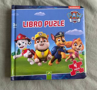 Libro puzzle de Patrulla Canina