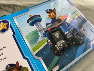 Libro puzzle de Patrulla Canina