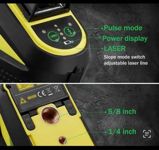 Nivel Láser 3D Líneas Verdes