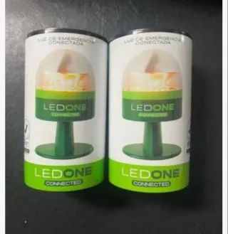 2 Balizas LEDONE de emergencia conectadas