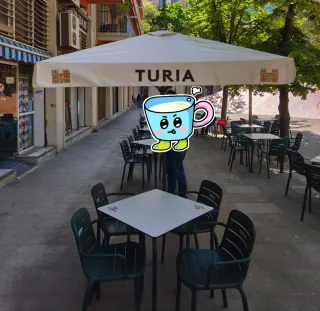 Parasol Grande para Terraza