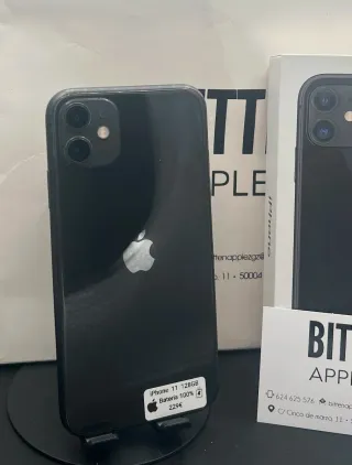 iPhone 11 128GB BLACK  GARANTIA CAMBIOS