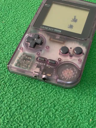 Nintendo Game Boy Pocket Morado Transparente
