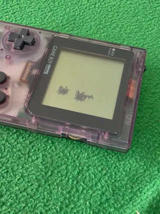 Nintendo Game Boy Pocket Morado Transparente