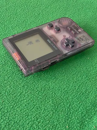 Nintendo Game Boy Pocket Morado Transparente