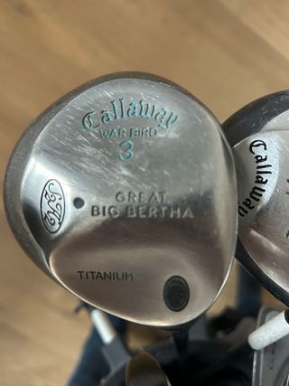 Juego de palos de golf con bolsa