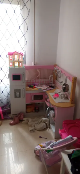 Cocina Infantil Rosa