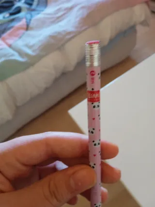 Matita Legami con panda e cuori