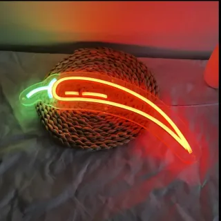 Lampada Neon LED "PEPERONCINO"