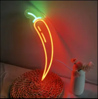 Lampada Neon LED "PEPERONCINO"