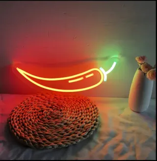 Lampada Neon LED "PEPERONCINO"