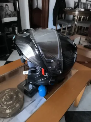 Casco Moto HJC RPHA 9 Negro Modular