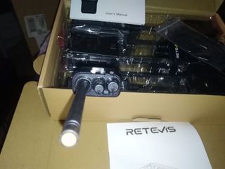 6x Retevis RT617 Walkie Talkie con Caricabatterie
