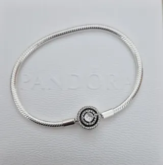Pulsera marca de plata