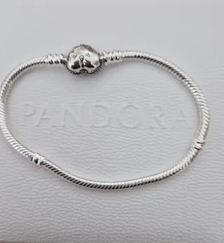 Pulsera marca de plata