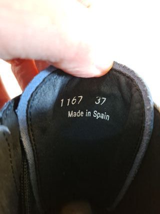 Botines Art Company Talla 37 Azul