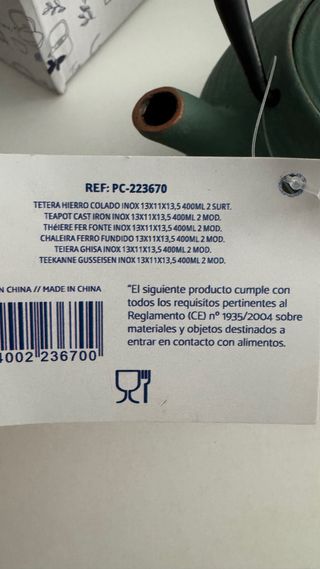 Juego de té