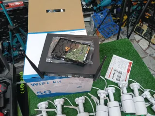 Kit videosorveglianza 8 canali wireless + HDD