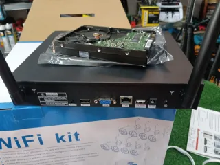 Kit videosorveglianza 8 canali wireless + HDD