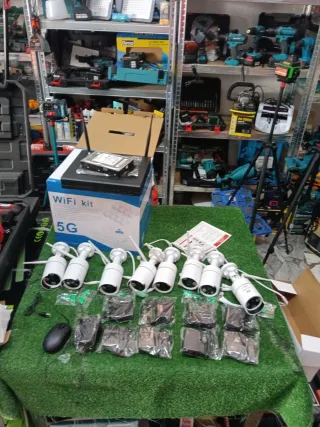 Kit videosorveglianza 8 canali wireless + HDD
