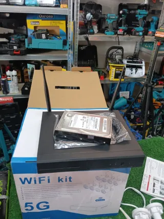 Kit videosorveglianza 8 canali wireless + HDD