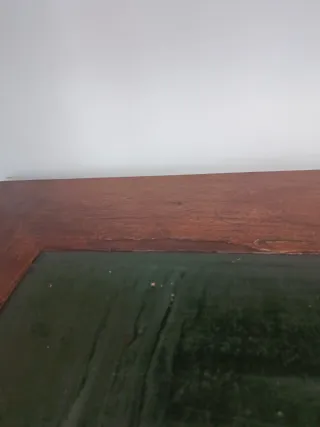 Mesa de despacho antigua madera y REGALO sillón