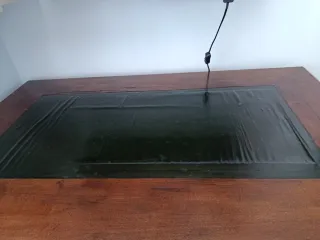 Mesa de despacho antigua madera y REGALO sillón