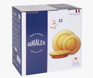 Vajilla Duralex Ámbar Cristal