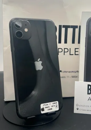 iPhone 11 128GB Black GARANTIA CAMBIOS!!
