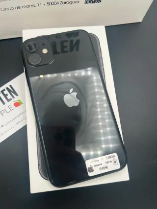 iPhone 11 128GB Black GARANTIA CAMBIOS!!