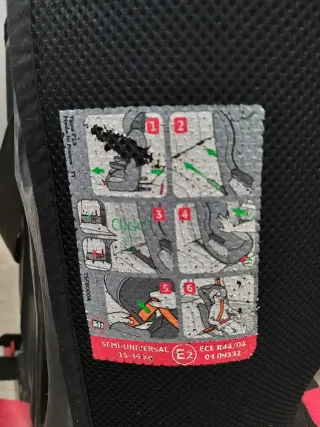 Silla coche Isofix infantil