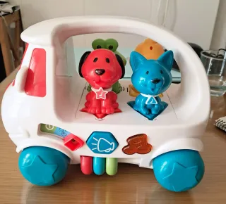 Mi bus con formas infantil
