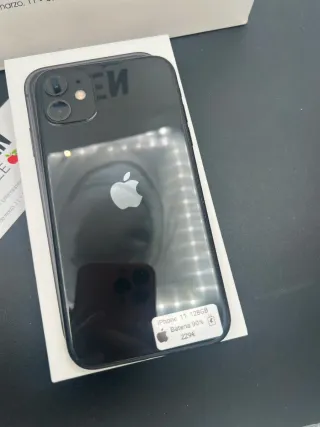 iPhone 11 128GB BLACK GARANTIA CAMBIOS