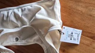 Parte arriba bikini blanco