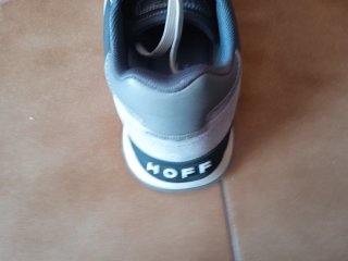 Zapatillas HOFF grises y blancas. Número 42,5/43