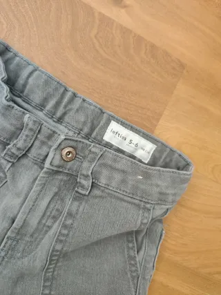 Pantalones vaqueros Lefties campana grises
