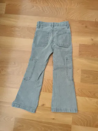 Pantalones vaqueros Lefties campana grises