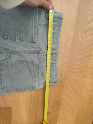 Pantalones vaqueros Lefties campana grises