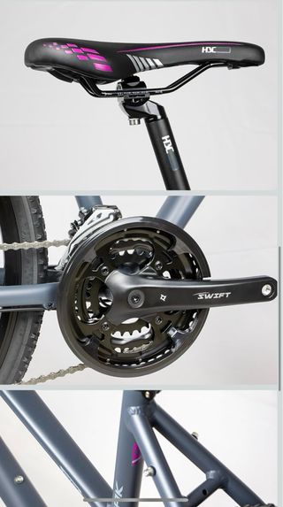 Bicicleta  HEAD Mujer Gris/Rosa A estrenar