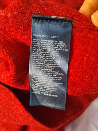 Jersey Hombre Rojo Tommy Hilfiger
