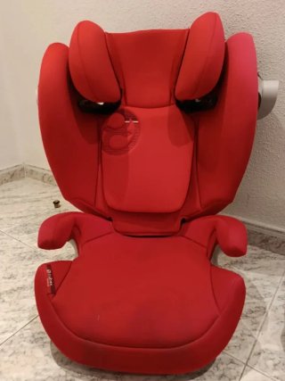 Silla de coche Cybex ISOFIX Roja.