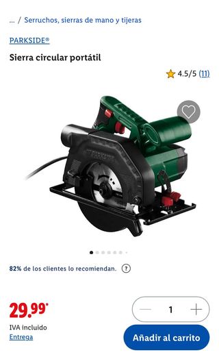 Sierra Circular Parkside PHKS 750 A1
