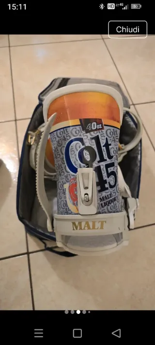 Attacchi Snowboard Union Colt 45 Limited Edition