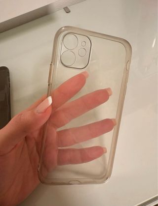 Cover iPhone 11 trasparente e fumé