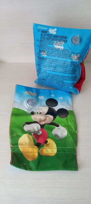 Lote 2 manguitos Mickey Mouse