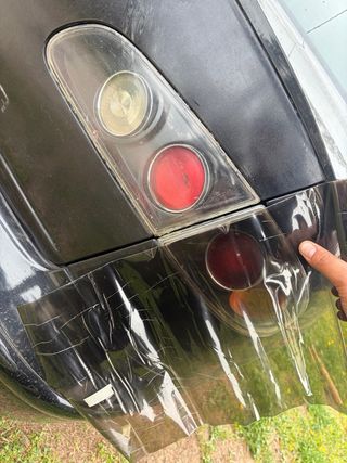 Vinilo ahumar faros 100x30cm