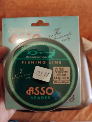Hilos de pesca varios (Magic, Master, Asso)