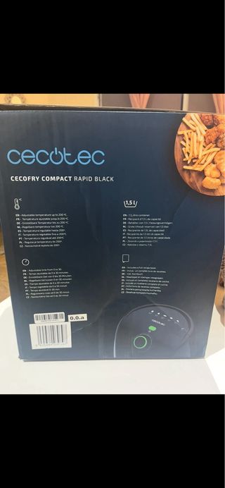 Freidora Aire Cecotec Cecofry Compact Rapid
